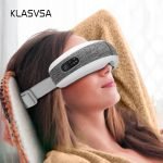 KLASVSA Smart Eye Massager Air Compression Heated Massage For Tired Eyes Dark Circles Remove Massage Relaxation
